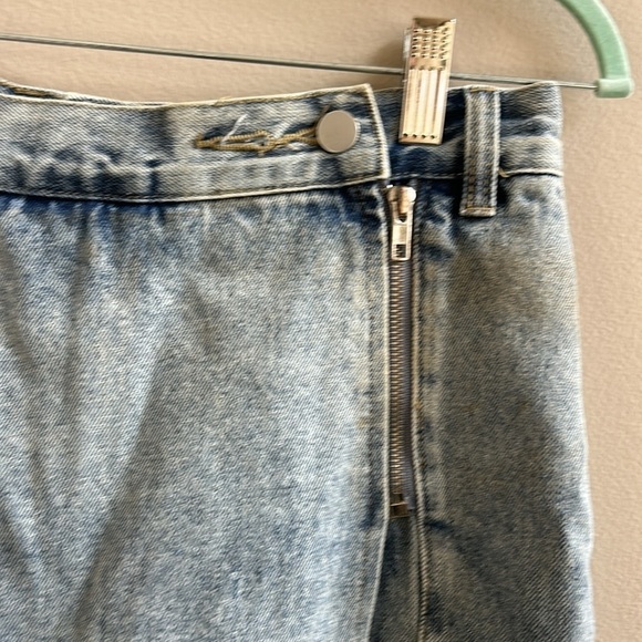 Vestique Denim Light Wash Skirt Skort Size Large - Picture 2 of 8